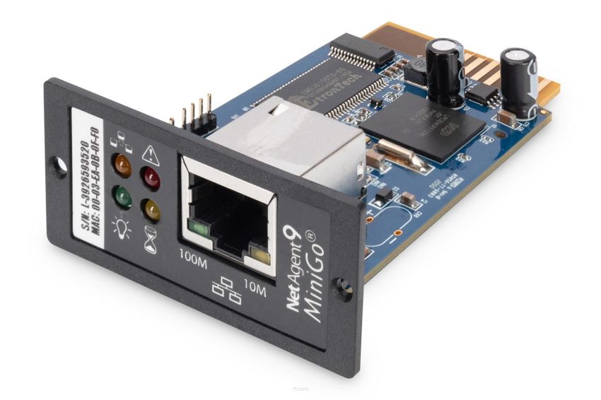 Moduł SNMP DIGITUS dla zasilaczy awaryjnych UPS z serii DN-17009x oraz DN-17010x
