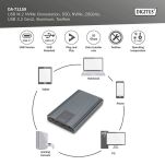 Obudowa/Stacja klonująca DIGITUS USB 3.1 Typ C na dyski SSD M.2 NVMe 20Gbps aluminiowa, beznarzędziowa - 11