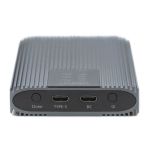 Obudowa/Stacja klonująca DIGITUS USB 3.1 Typ C na dyski SSD M.2 NVMe 20Gbps aluminiowa, beznarzędziowa - 2