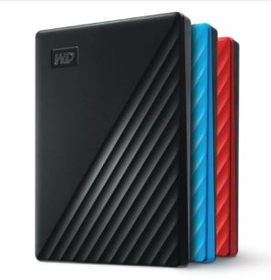 Dysk WD My Passport 4TB 2,5" USB 3.2 Gen 1 black