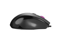 Mysz przewodowa Natec PIGEON 2 optyczna 4000dpi USB programowalna czarna - 3