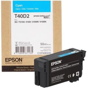 EPSON tusz UltraChrome XD2 Cyan T40D240(50ml)