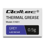 Pasta termoprzewodząca Qoltec 4.63W/m-K | 0.5g | Szara - 2