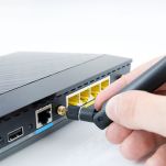 Antena Wi-Fi Qoltec 2.4/2.5GHz | 5.1/5.8GHz | 5dBi | dookólna | wewnętrzna - 6