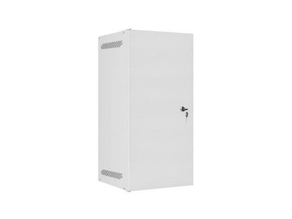 Szafa instalacyjna Rack wisząca 10" 12U 280x310mm szara Lanberg (flat pack) drzwi metalowe