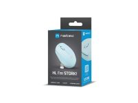 Mysz bezprzewodowa Natec Stork optyczna 1600 DPI niebieska - 11