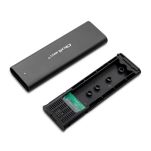 Obudowa/kieszeń Qoltec do dysków M.2 SSD | NVME | PCI-E | USB-C - 7