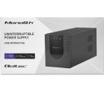 Zasilacz awaryjny UPS Qoltec Monolith | 1500VA | 900W - 10