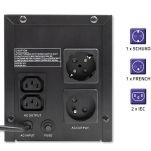 Zasilacz awaryjny UPS Qoltec Monolith | 1500VA | 900W - 5