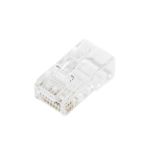 Wtyk RJ45 (8P8C) przelotowy DIGITUS kat.5e nieekranowany, AWG 26-24, opakowanie 100 szt. - 3