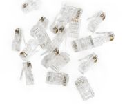 Wtyk RJ45 (8P8C) przelotowy DIGITUS kat.5e nieekranowany, AWG 26-24, opakowanie 100 szt. - 5