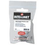 Moduł Keystone Intellinet RJ45 FTP Cat.6 beznarzędziowy metalowy - 6