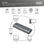 Obudowa DIGITUS USB 3.1 Typ C na dysk SSD M.2 NVMe 10Gbps aluminiowa, beznarzędziowa - 8