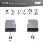 Obudowa DIGITUS USB 3.1 Typ C na dysk SSD M.2 NVMe 10Gbps aluminiowa, beznarzędziowa - 3