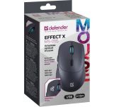Mysz bezprzewodowa Defender EFFECT X MS-095 optyczna bezklikowa silent 1600dpi czarna - 6