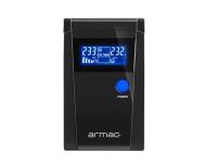 Zasilacz awaryjny UPS Armac Office 650VA LCD Line-Interactive 2x230V Schuko metalowa obudowa - 3