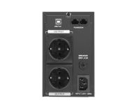 Zasilacz awaryjny UPS Armac Office 650VA LCD Line-Interactive 2x230V Schuko metalowa obudowa - 4