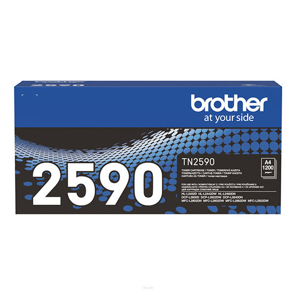 Toner Brother TN2590  Czarny + Papier ryza A4