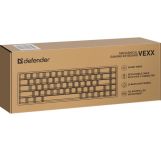 Klawiatura przewodowa Defender VEXX GK-084 MECHANICZNA podświetlana gaming outemu red - 4