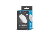 Mysz przewodowa Natec RUFF 2 1000 DPI biała - 4
