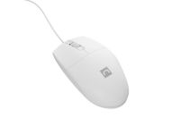 Mysz przewodowa Natec RUFF 2 1000 DPI biała - 2
