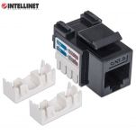 Moduł Keystone Intellinet RJ45 UTP Cat.6, czarny - 4