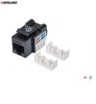 Moduł Keystone Intellinet RJ45 UTP Cat.6, czarny - 2