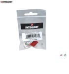 Moduł Keystone Intellinet RJ45 UTP Cat.6, czerwony - 3