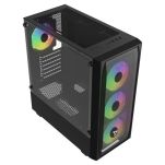 Obudowa komputerowa SAVIO NOCTIS FLOW RGB X1 - 2