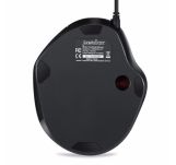 Mysz przewodowa Perixx PERIMICE 517 laserowa trackball 34mm czarna - 2