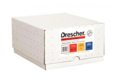 Papier komputerowy Drescher 240/12/2 kolor 900