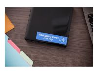 Brother TZE555 TZE-555 24mm biały na niebieskim - 3