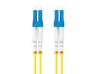 Patchcord światłowodowy Lanberg SM LC/UPC-LC/UPC DUPLEX 3.0mm LSZH G657A1 5m żółty - 4