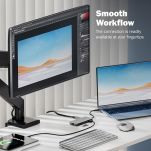 Stacja dokująca DIGITUS USB Typ C 7-portów HDMI 4K/60Hz PD 3.0 - 10
