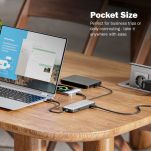 Stacja dokująca DIGITUS USB Typ C 7-portów HDMI 4K/60Hz PD 3.0 - 11