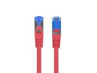 Patchcord Lanberg S/FTP kat.6A 0,25m LSZH CCA fluke passed czerwony - 3