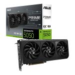 Karta VGA Asus GeForce RTX 5050 PRIME-RTX5050-O8G OC 8GB GDDR6 128bit HDMI+3xDP PCIe5.0 - 9