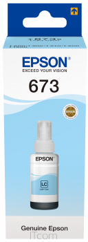 Epson tusz T6735 light cyan 70 ml  L8xx/L18xx