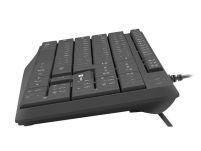 Klawiatura przewodowa Natec Nautilus US slim czarna - 4