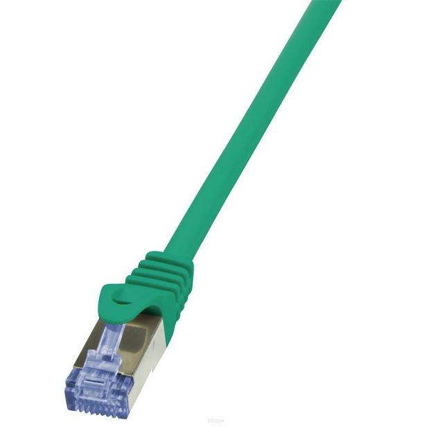 Patchcord LogiLink CQ3075S Cat.6A S/FTP 5m zielony