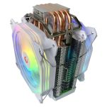 Chłodzenie CPU Rampage OCTAGONC60-WHITE LGA1700/AM5 1800RPM 2x 120mm ARGB PWM - 3