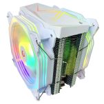 Chłodzenie CPU Rampage OCTAGONC60-WHITE LGA1700/AM5 1800RPM 2x 120mm ARGB PWM - 2