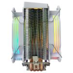 Chłodzenie CPU Rampage OCTAGONC60-WHITE LGA1700/AM5 1800RPM 2x 120mm ARGB PWM - 4