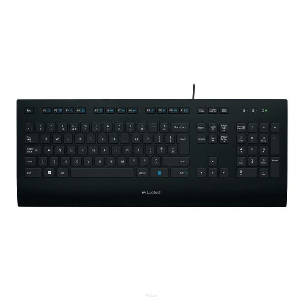 Klawiatura przewodowa Logitech K280e BUSINESS USB OEM czarna