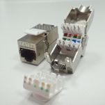 Moduł keystone Jack RJ45 kat. 5e FTP, beznarzędziowy Netrack - 4