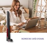 Antena Wi-Fi Qoltec 2.4/5GHz dookólna | 5dBi - 2