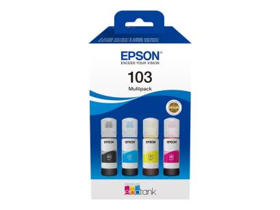 EPSON zestaw tuszy 103 EcoTank 4-kolory Multipack