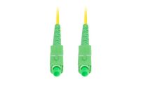 Patchcord światłowodowy Lanberg SM SC/APC-SC/APC SIMPLEX 3.0MM LSZH G657A1 5m żółty - 2
