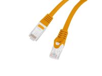 Patchcord Lanberg UTP kat.6 20m LSZH CU fluke passed pomarańczowy - 2