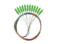 Pigtail światłowodowy Lanberg SM SC/APC SEMI TIGHT 9/125 G657A1 12X2M Multikolor - 3